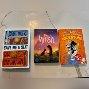 Three kids  Books